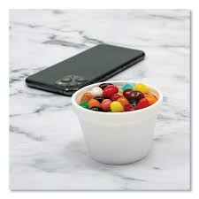 4J6 / DART 4 OZ FOAM FOOD BOWL  (20/50/1,000)