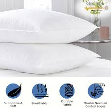 T-235 PILLOW / STANDARD / POLY CLUSTER FIBER / 20 X 26 /