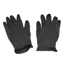 ECO NITRILE GLOVES / BLACK / MEDIUM / 100 PER BOX [EACH]
