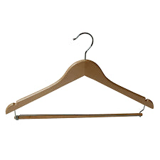 FLAT HANGER WITH FIXED BAR, 1/2" THICK X 17" WIDE /