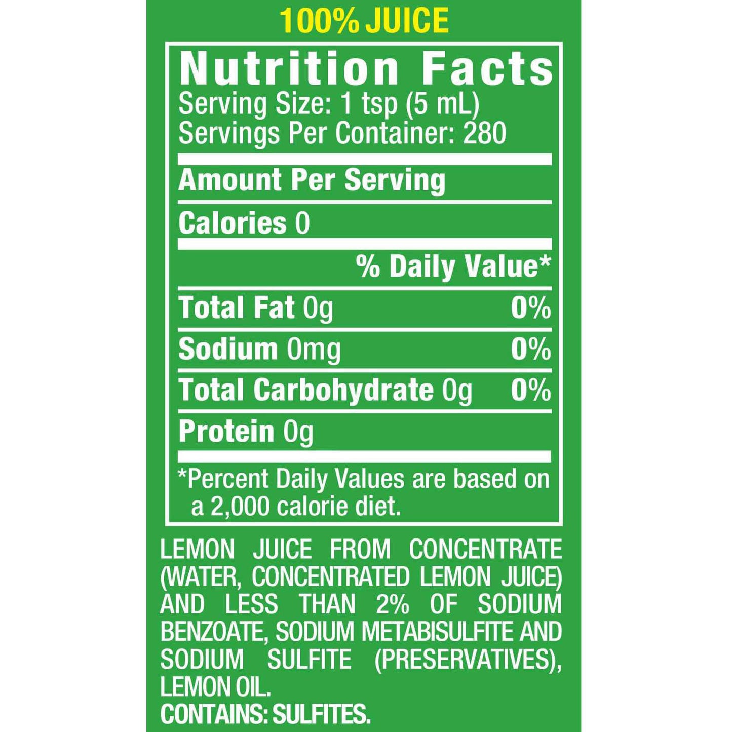 REALEMON 100% LEMON JUICE - 48 OZ. BOTTLE
