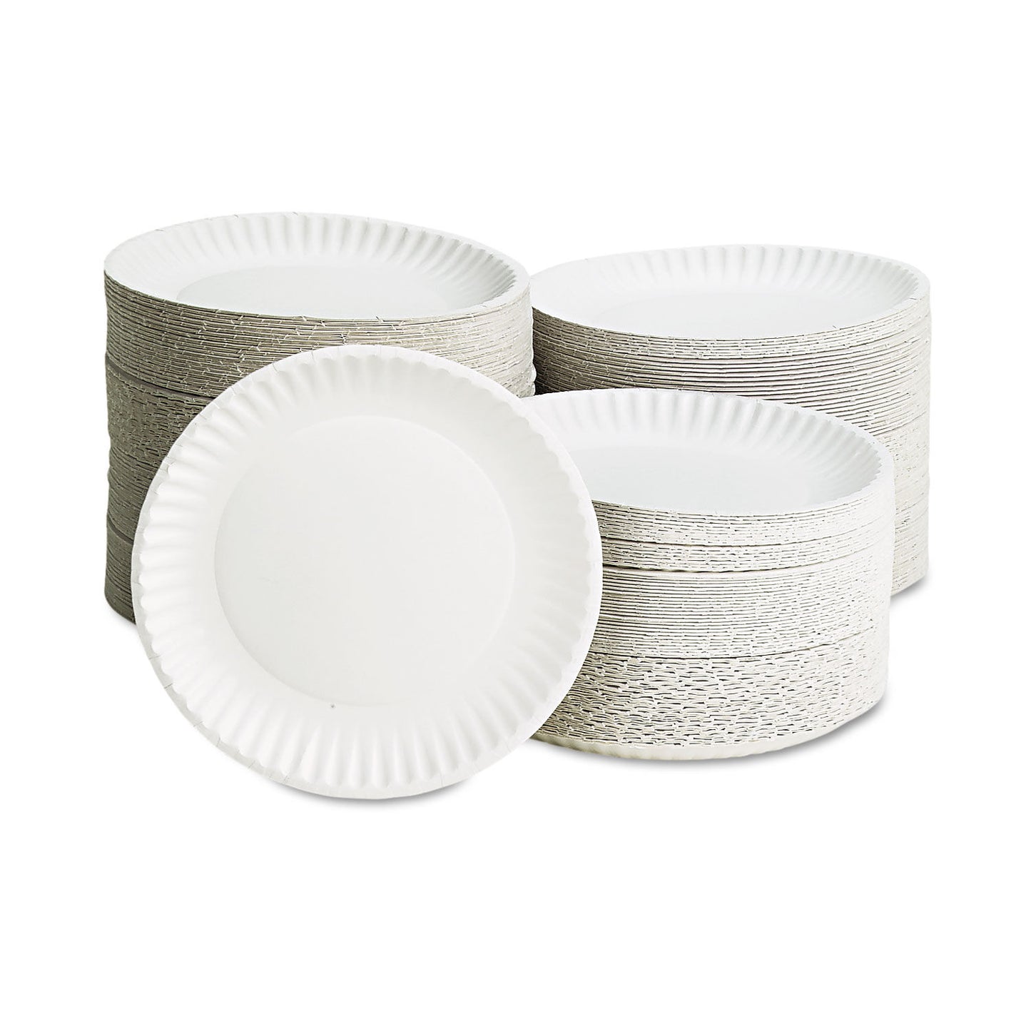 PAPER PLAT / 9" / UNCOATED / 100/PACK (1,000/CS)