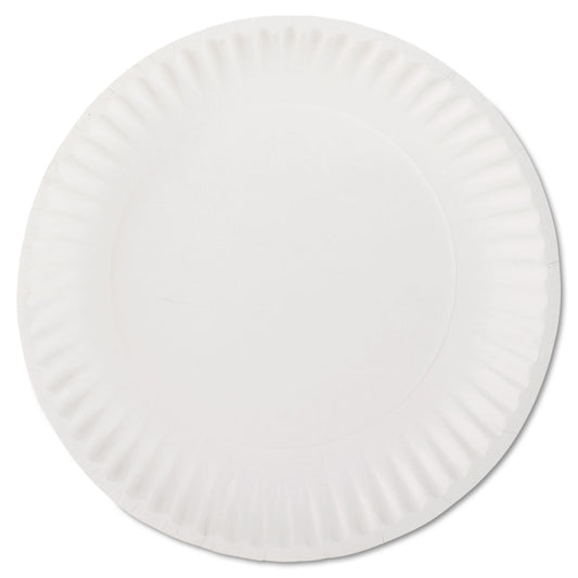 PAPER PLAT / 9" / UNCOATED / 100/PACK (1,000/CS)