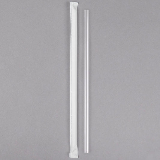 WRAPPED STRAW / CLEAR (500/24/12,000) (WST)
