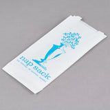 SANITARY DISPOSAL BAGS / WHIT EITH BLUE INK PRINT (1,000/CS)