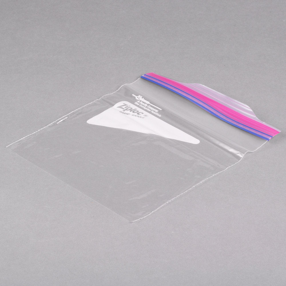 DIVERSEY ZIPLOC QUART STORAGE BAG 1.75 MIL 500