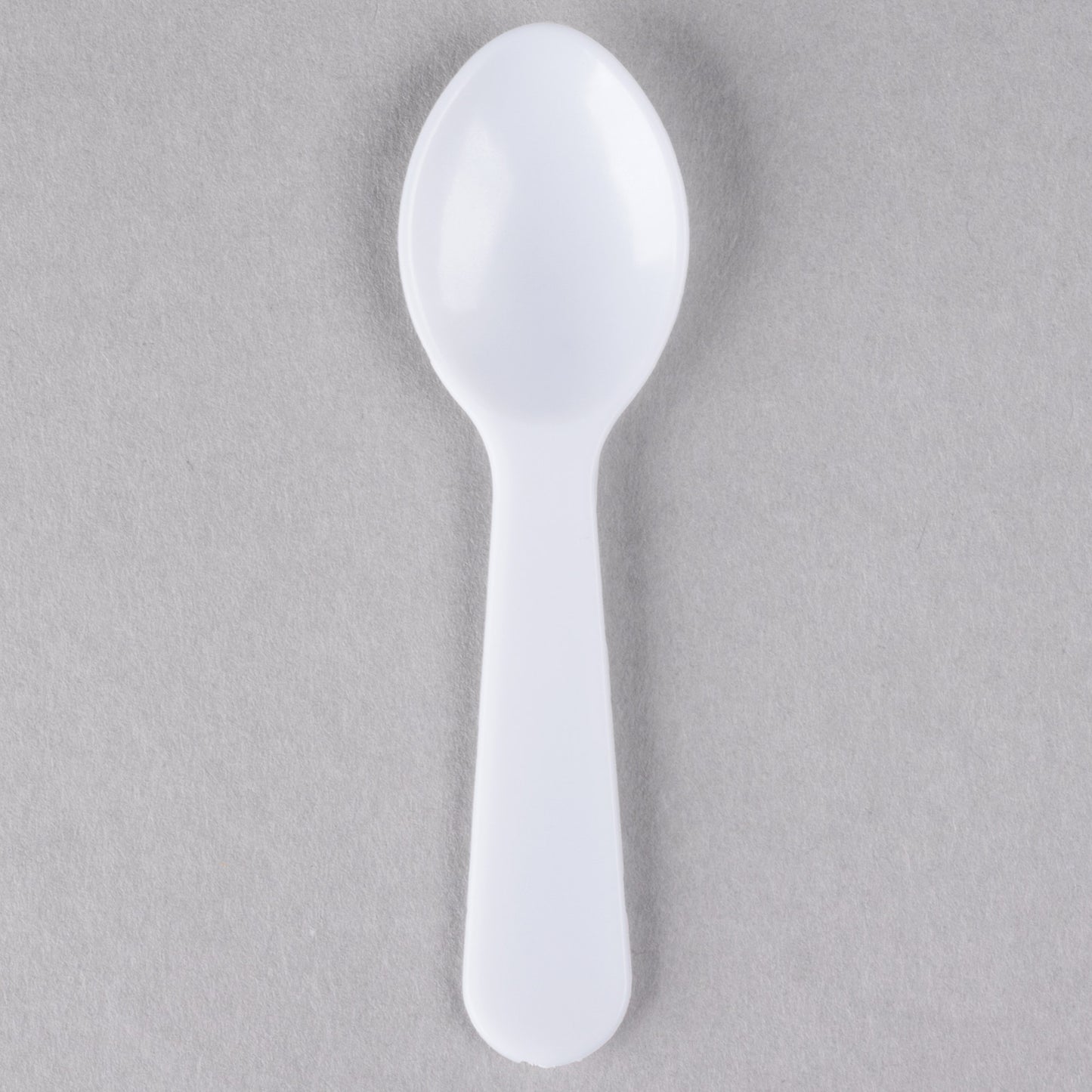 PLASTIC TASTING SPOON / 3" WHITE (3000/CS)
