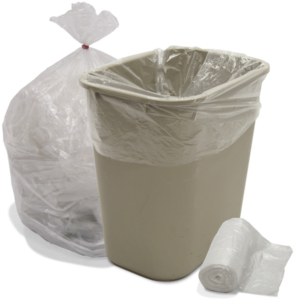 24 X 33 / HIGH DENSITY / 12-16 GAL. / 12 MIC / CLEAR (500/CS)