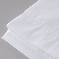 GANESH OXFORD SUPER DELUXE T-300 FLAT SHEETS W/ 2" HEM ON TOP & BOTTOM KING XL 114X120 65% COTTON 35% POLYESTER WHITE (DOZEN)