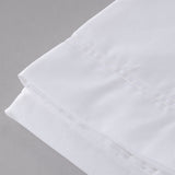 GANESH OXFORD SUPER DELUXE T-300 FLAT SHEETS W/ 2" HEM ON TOP & BOTTOM KING XL 114X120 65% COTTON 35% POLYESTER WHITE (DOZEN)