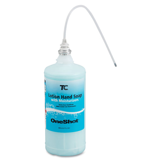 ONESHOT ENRICHED HAND SOAP WITH MOISTURIZERS, FLORAL SCENT, 800ML REFILL, 4/CARTON