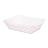 1 LB PAPER FOOD BASKETS, RED/WHITE (1,00/CS)