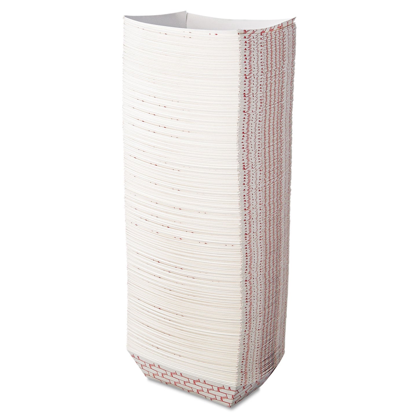2 LB PAPER FOOD BASKETS, RED/WHITE (1,00/CS)