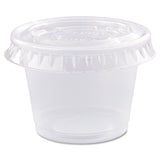 DART PORTION CONTAINER 1 OZ CLEAR SLEEVE 125