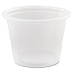 DART PORTION CONTAINER 1 OZ CLEAR SLEEVE 125