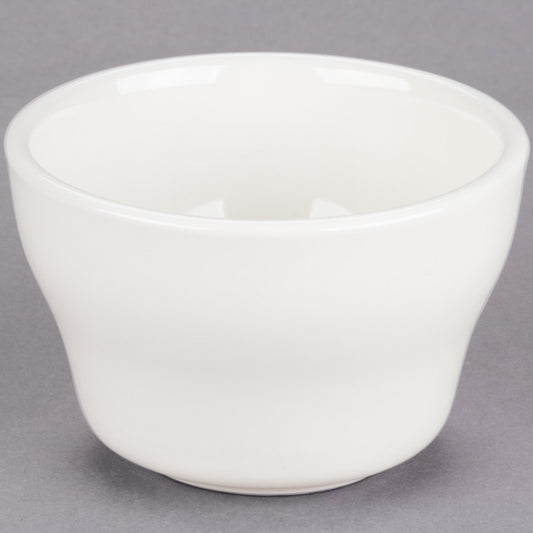 7.25 OZ. IVORY (AMERICAN WHITE) ROLLED EDGE STONEWARE BOUILLON CUP (36/CS)