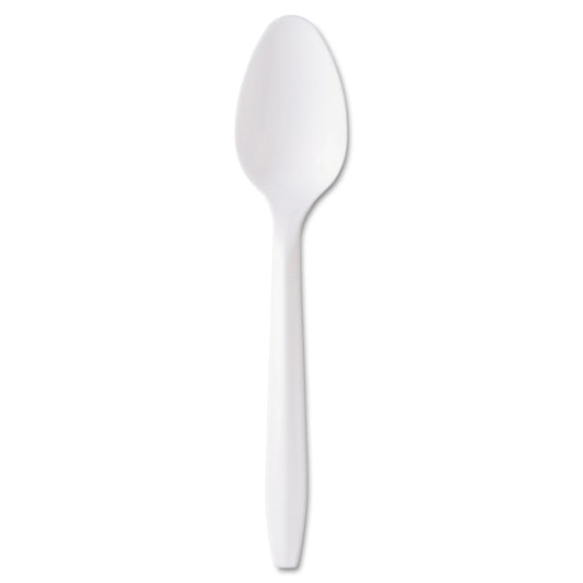 PP MED WT SPOON - WHITE 1000/CS