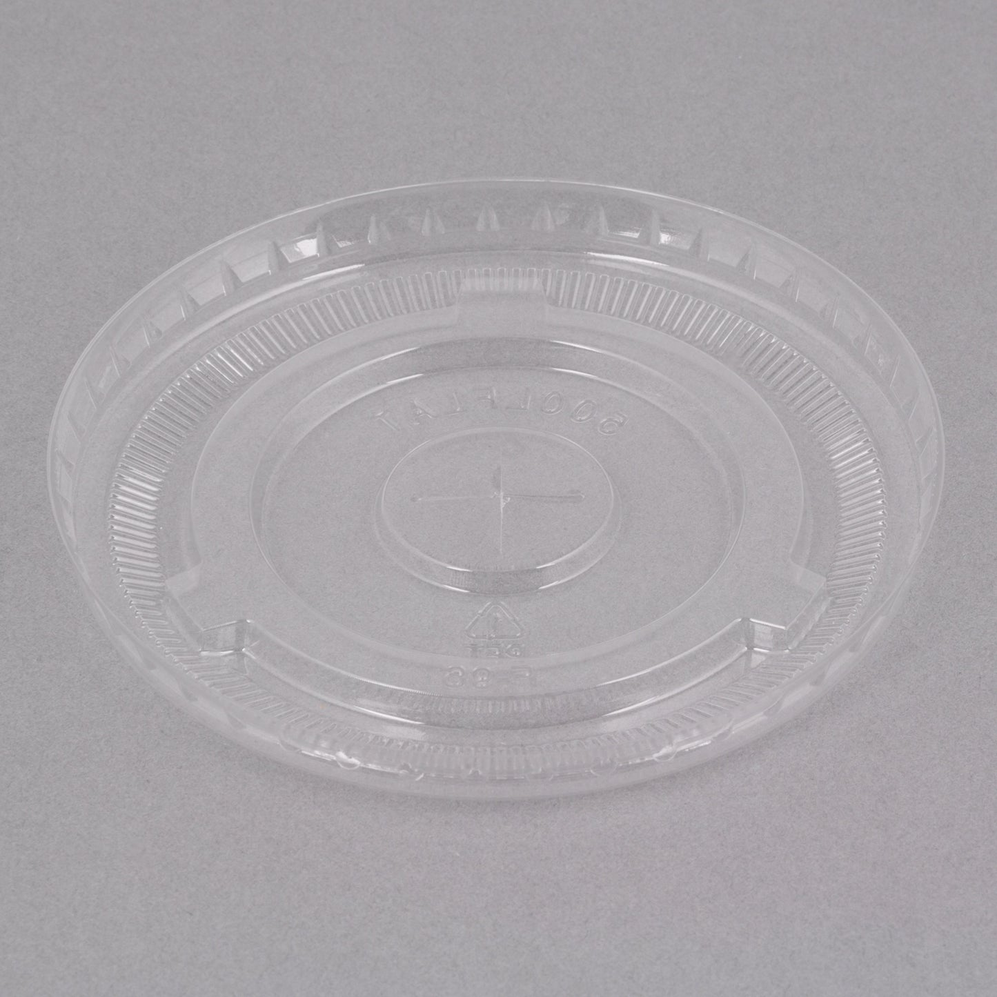 PET CLEAR STRAW SLOT LID / FITS 9, 12, 16, 20 (50/20/1,000)