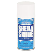 SHEILA SHINE STAINLESS STEEL CLEANER & POLISH, 10OZ AEROSOL, 12/CARTON