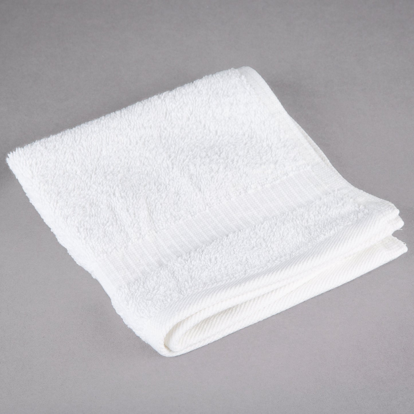 WASH CLOTH / OXFORD BELLEZA / 13 X 13 / 1.5 LB / WHITE (DOZEN)
