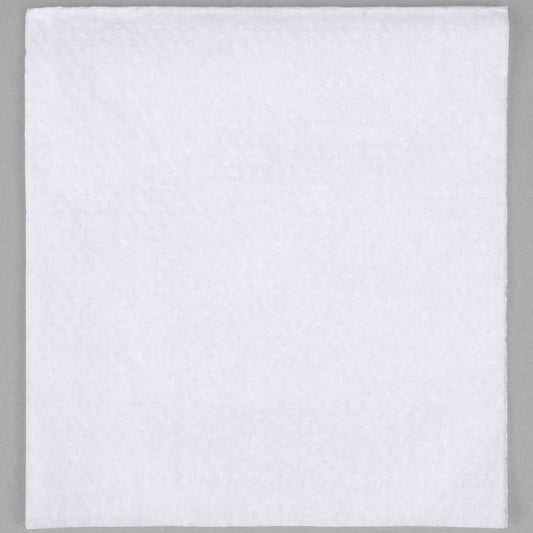 LUNCHEON NAPKIN / WHITE / 1-PLY / 1/4 FOLD / 10" X 12" (6,000/CASE)