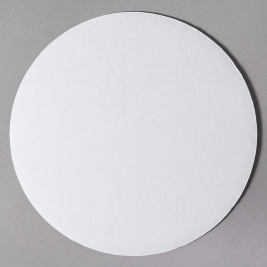 10" CORRUGATED WHITE CAKE / PIZZA CIRCLE (250/CS)