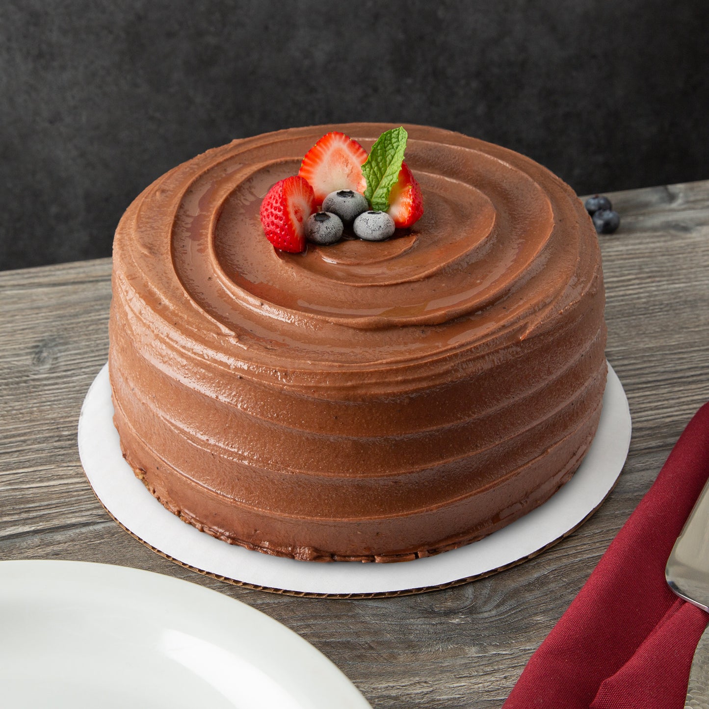10" CORRUGATED WHITE CAKE / PIZZA CIRCLE (250/CS)