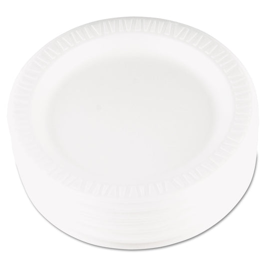 FOAM PLATE / 9" / WHITE / LAMINATED (500/CS)