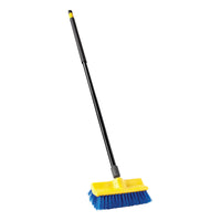 RUBBERMAID FG633700BLUE 10" BI-LEVEL FLOOR SCRUB BRUSH