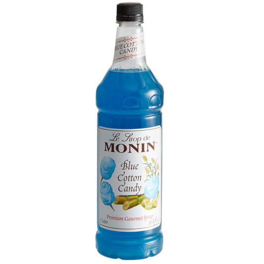 COTTON CANDY, BLUE / MONIN / 1 LITER / (4/CS)