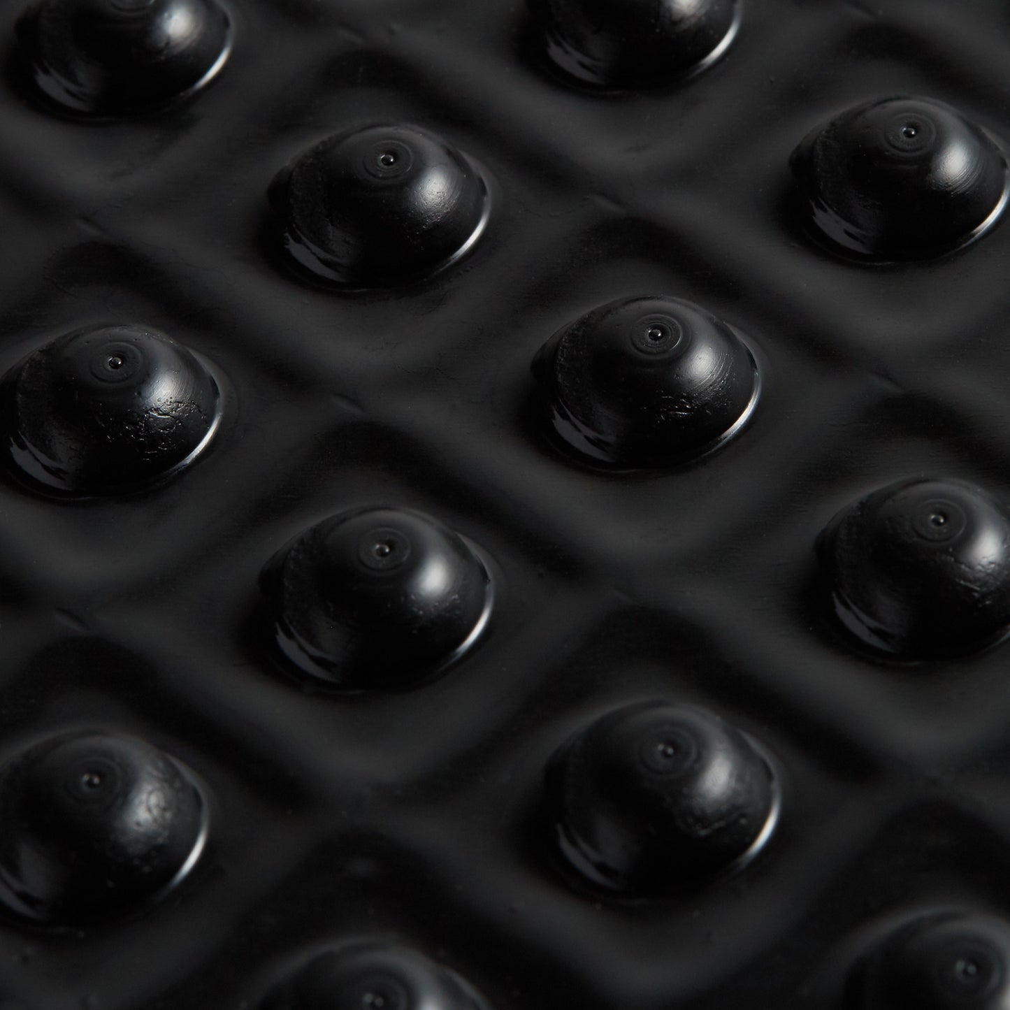 ES ROBBINS 184543 FEEL GOOD 35" X 60" BLACK GREASE-PROOF ANTI-FATIGUE FLOOR MAT - 3/8" THICK