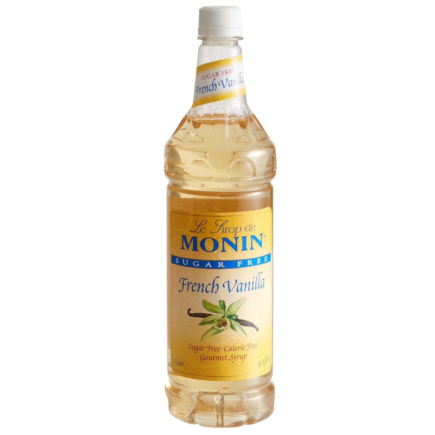 VANILLA, FRENCH SUGAR FREE / MONIN / 1 LITER / (4/CS)