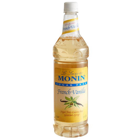 VANILLA, FRENCH SUGAR FREE / MONIN / 1 LITER / (4/CS)