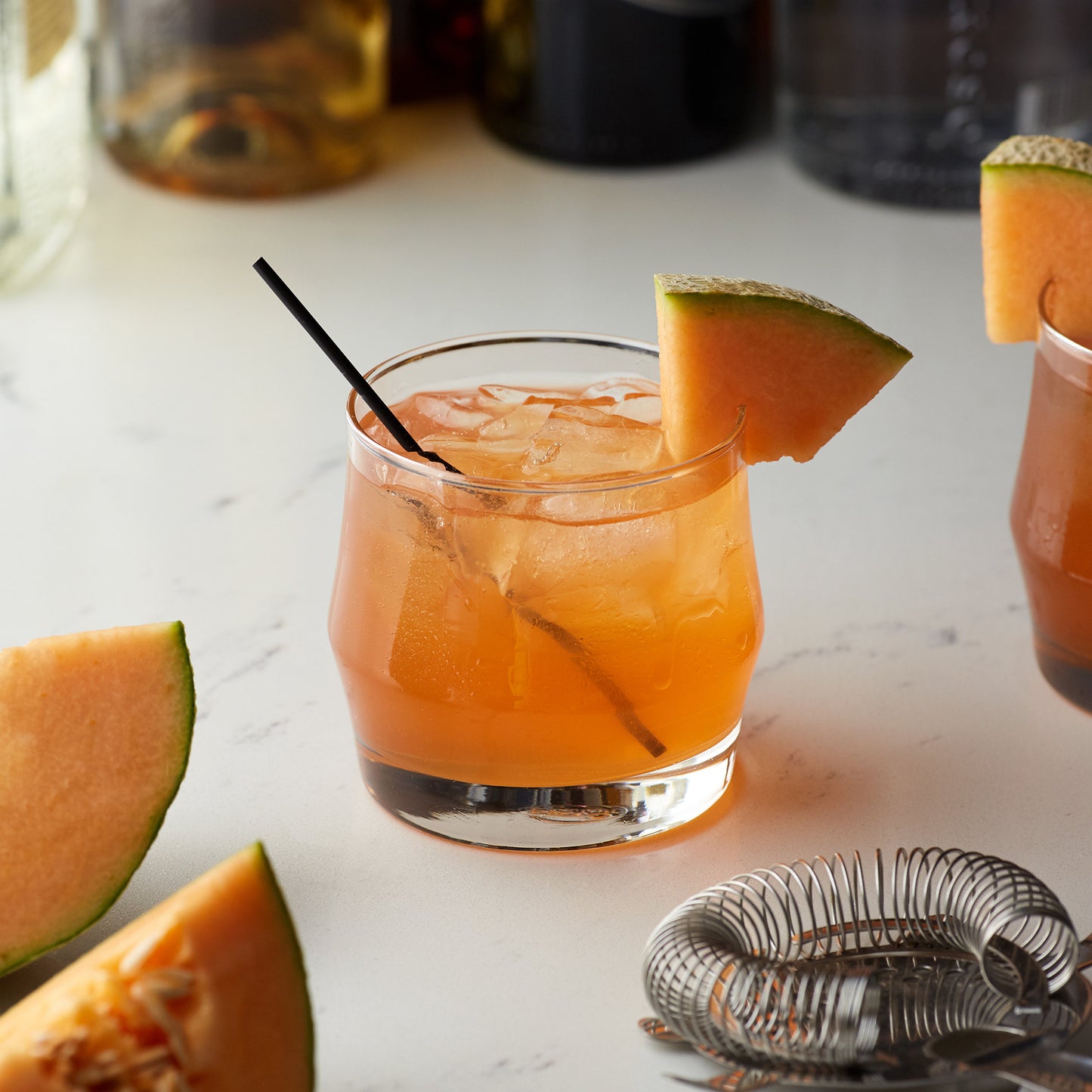 CANTALOUPE, ROCK MELON / MONIN / 1 LITER / (4/CS)