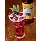 BLACKBERRY SUGAR FREE / MONIN / 1 LITER / (4/CS)