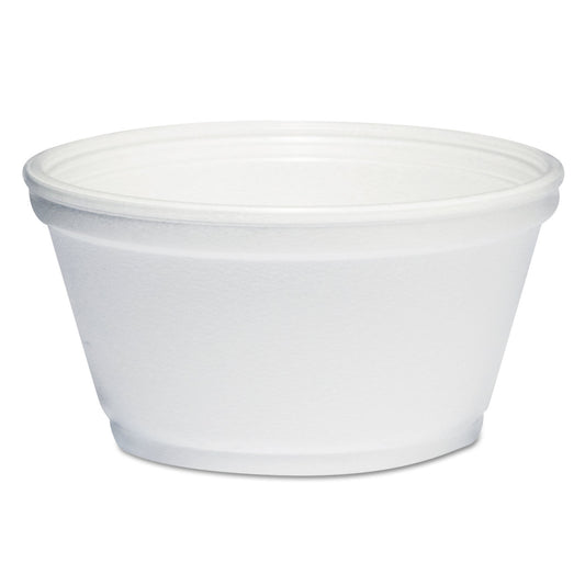 8SJ20 / DART 8 OZ FOAM FOOD BOWL (50/20/1,000)
