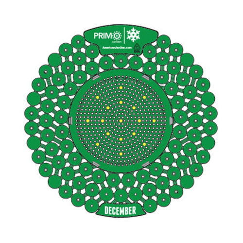 PRIMO URINAL SCREEN / DECEMBER=DARK GREEN (EACH)