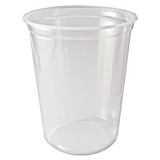 FABRIKAL 32 OZ MICROWAVABLE DELI CONTAINER (25/20/500)