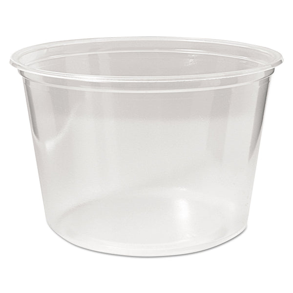 FABRIKAL 16 OZ MICROWAVABLE DELI CONTAINER (50/10/500)