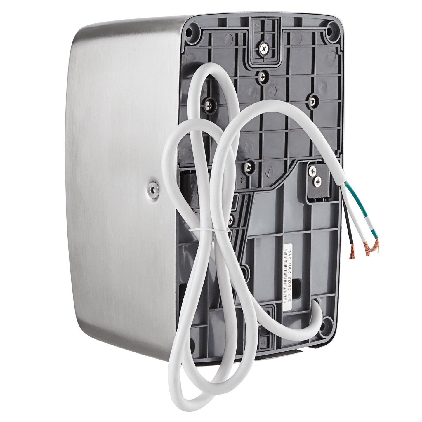 STAINLESS STEEL COMPACT HIGH SPEED AUTOMATIC HAND DRYER - 110-130V, 1350W