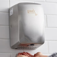 STAINLESS STEEL COMPACT HIGH SPEED AUTOMATIC HAND DRYER - 110-130V, 1350W