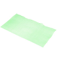 PLASTIC MESH BAR MAT / SHELF LINER / GREEN / 1 FOOT LENGTH