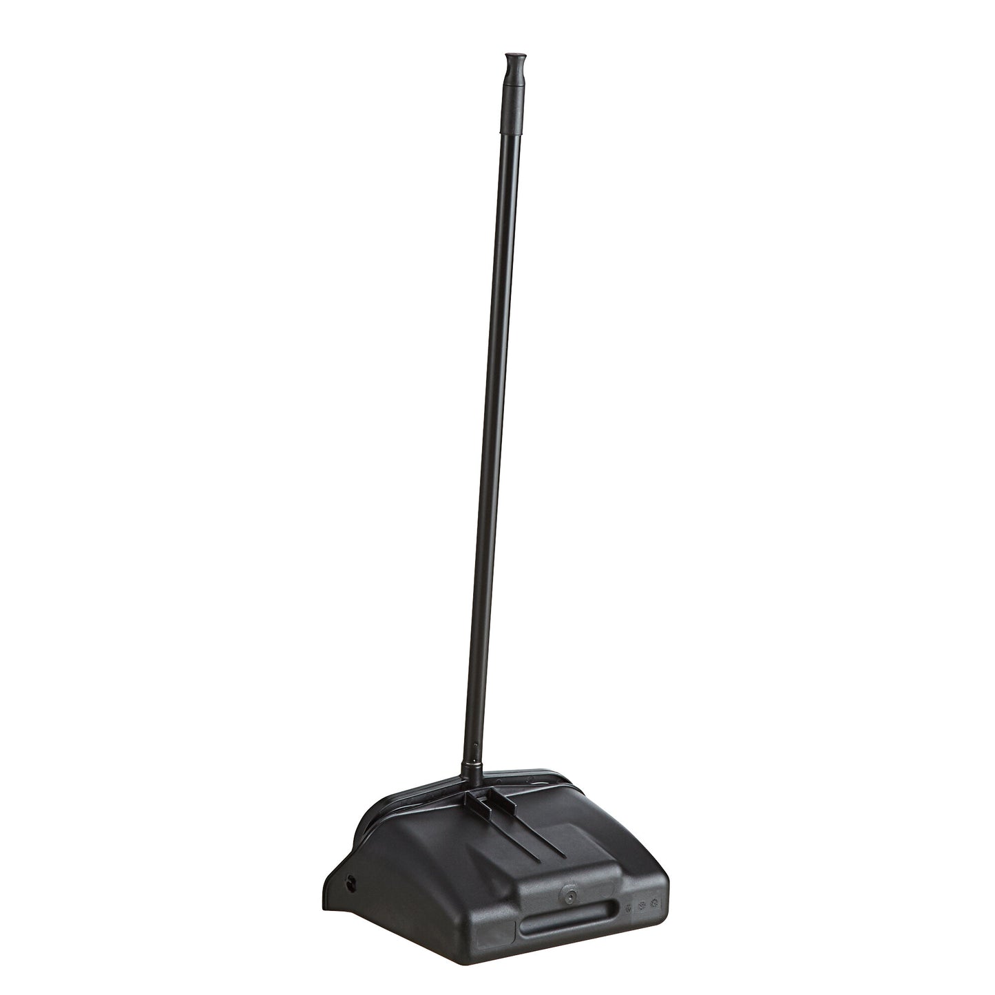 CONTINENTAL 912BK-12 12" X 10" X 6" BLACK LOBBY DUST PAN WITH 36 1/2" HANDLE