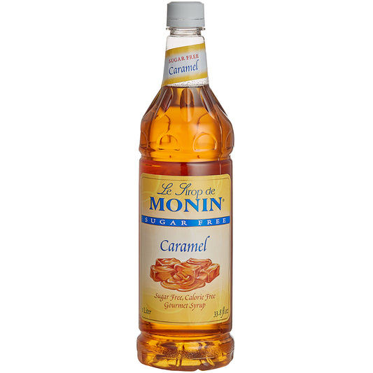 CARAMEL SUGAR FREE / MONIN / 1 LITER / (4/CS)