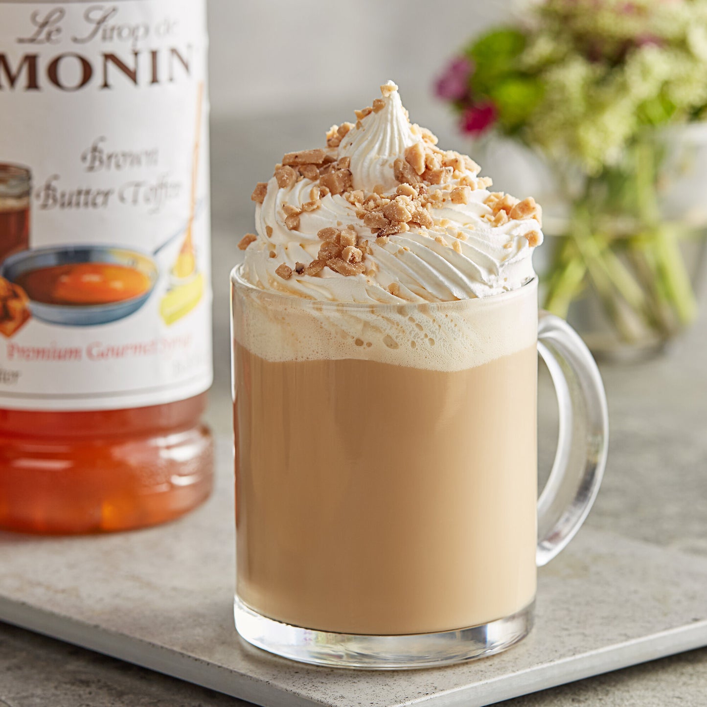 BROWN BUTTER TOFFEE / MONIN / 1 LITER / (4/CS)