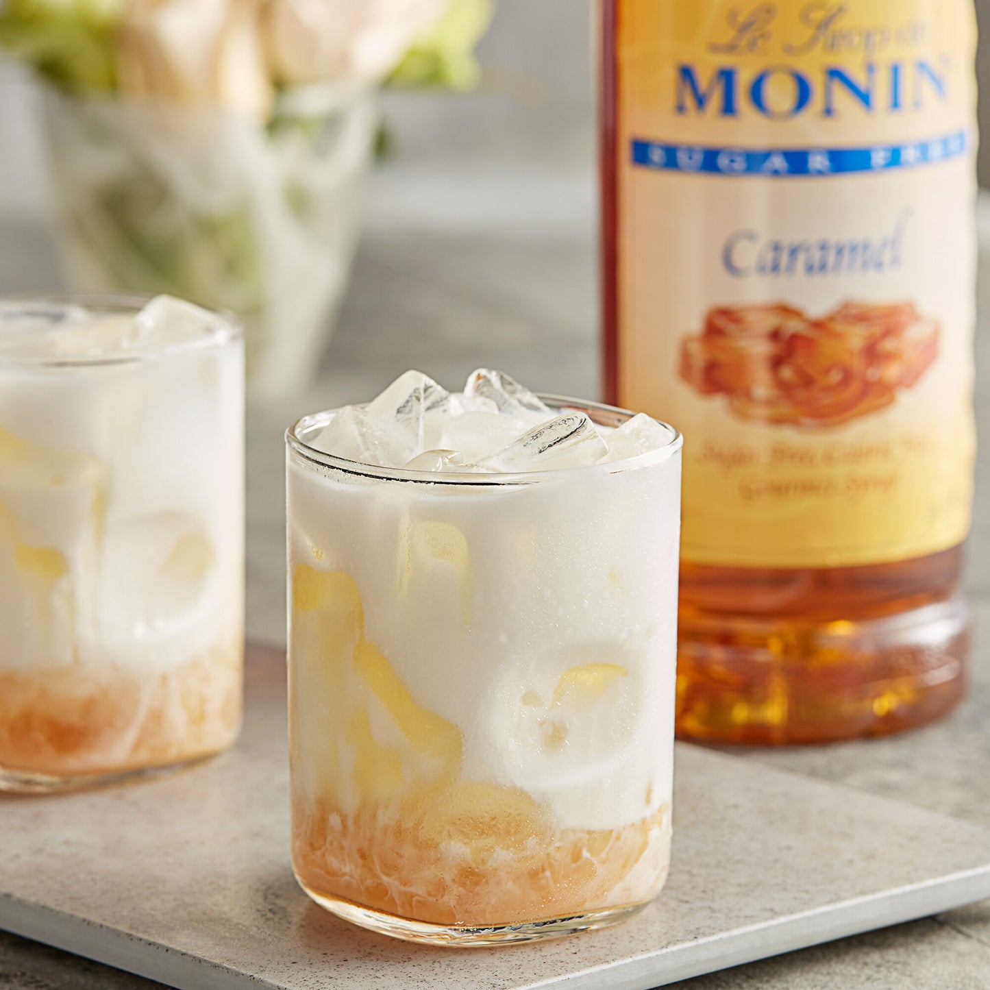 CARAMEL SUGAR FREE / MONIN / 1 LITER / (4/CS)