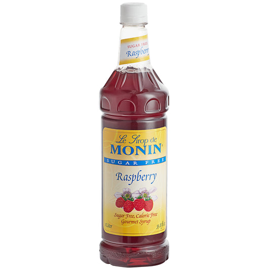 RASPBERRY SUGAR FREE / MONIN / 1 LITER / (4/CS)
