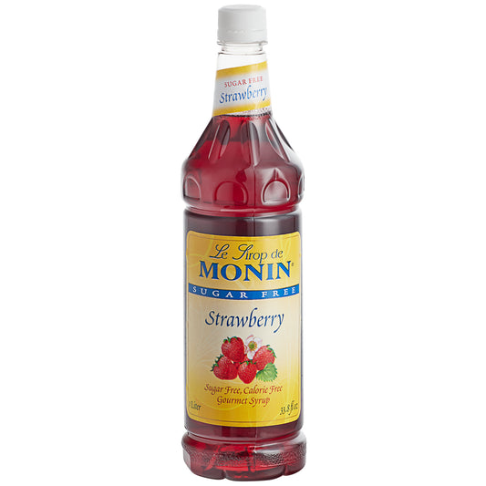 STRAWBERRY SUGAR FREE / MONIN / 1 LITER / (4/CS)