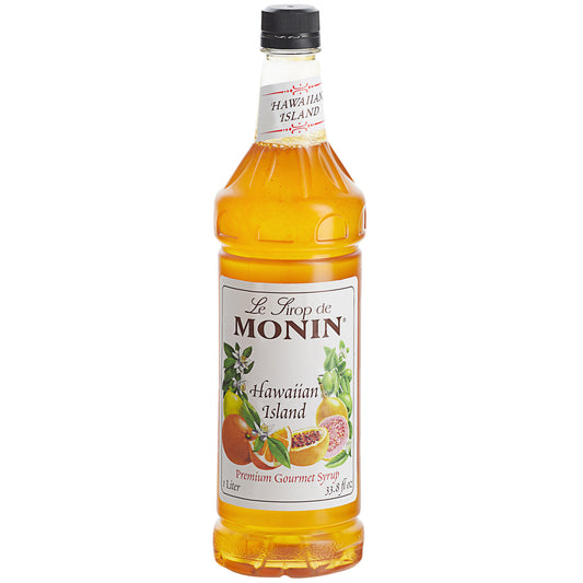 HAWAIIAN ISLAND / MONIN / 1 LITER / (4/CS)