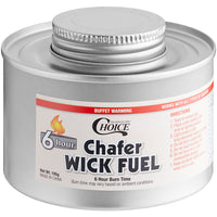 6 HOUR WICK CHAFING DISH FUEL WITH SAFETY TWIST CAP (24/CS)